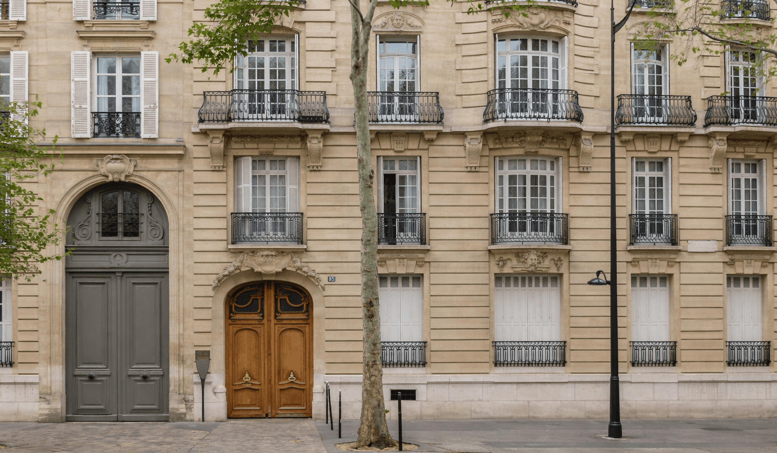 Façade du cabinet médical Villiers à Paris